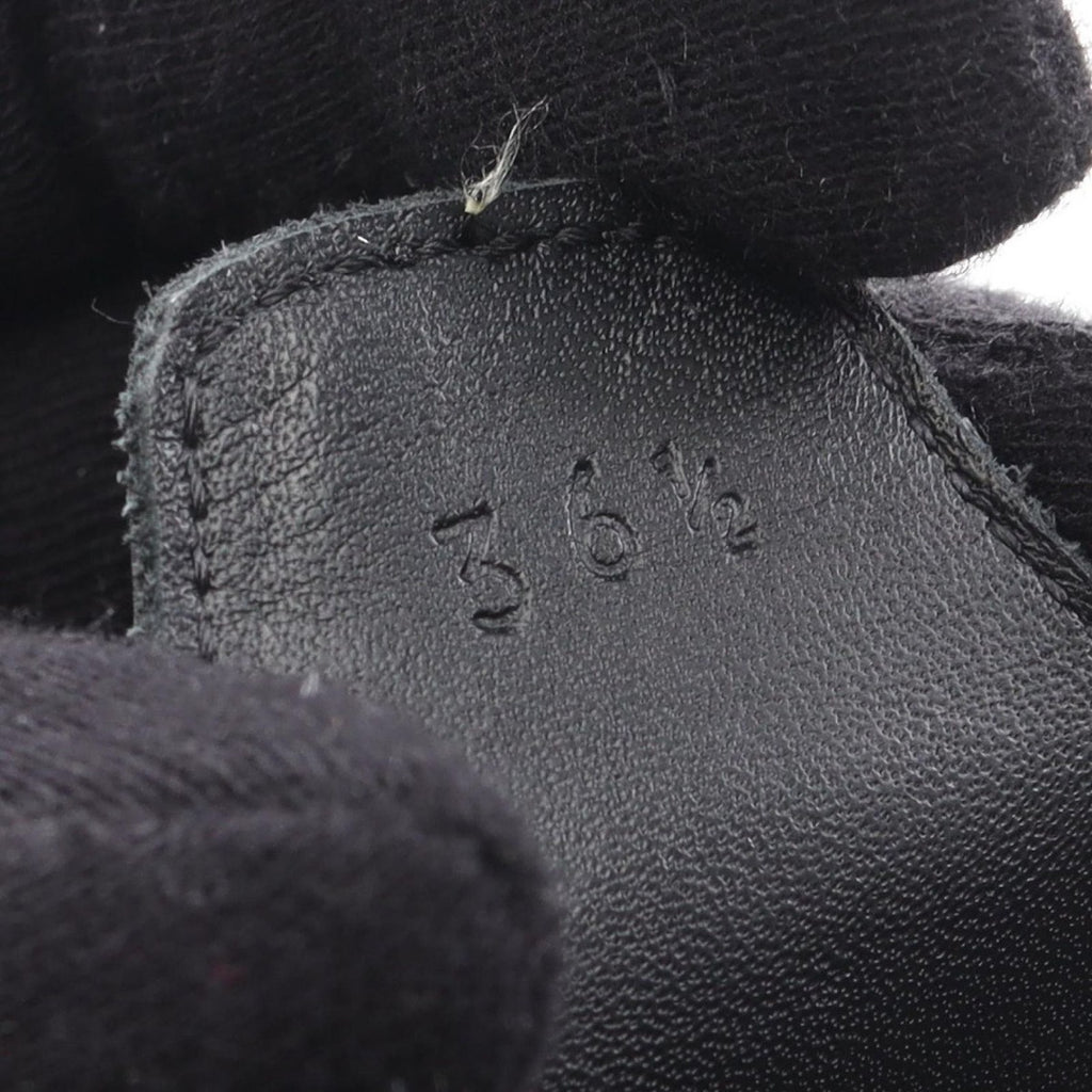 Hermes Dress Shoes Black Leather — view 6