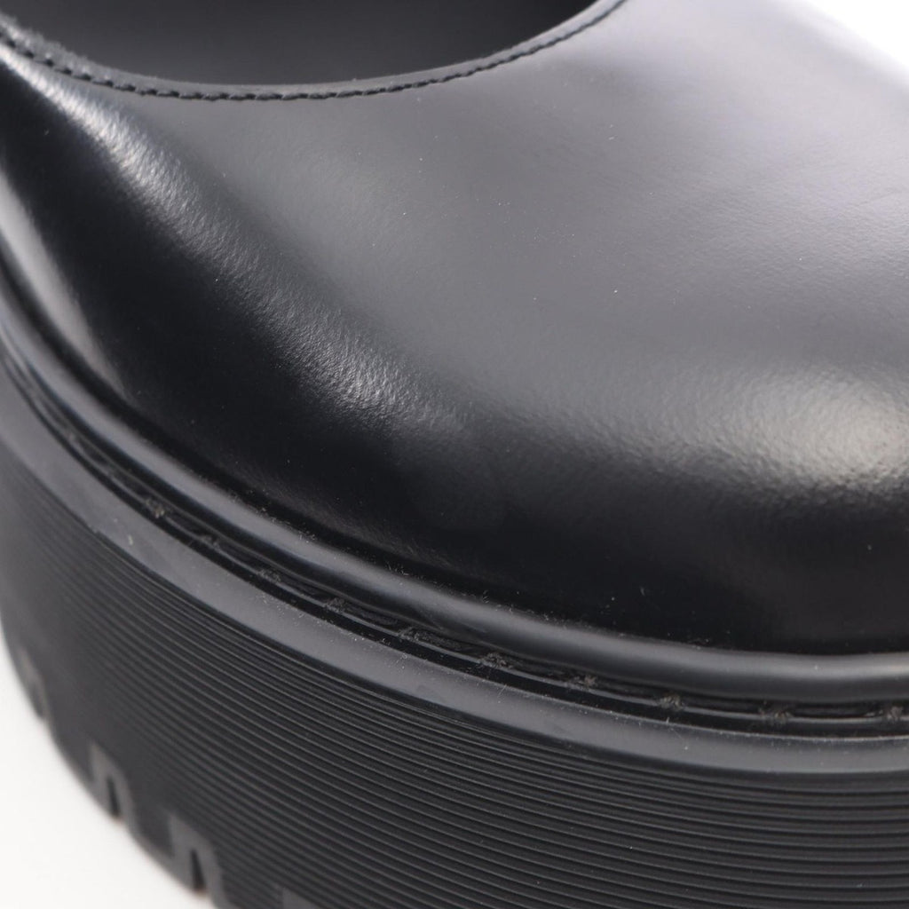 Hermes Dress Shoes Black Leather — view 7