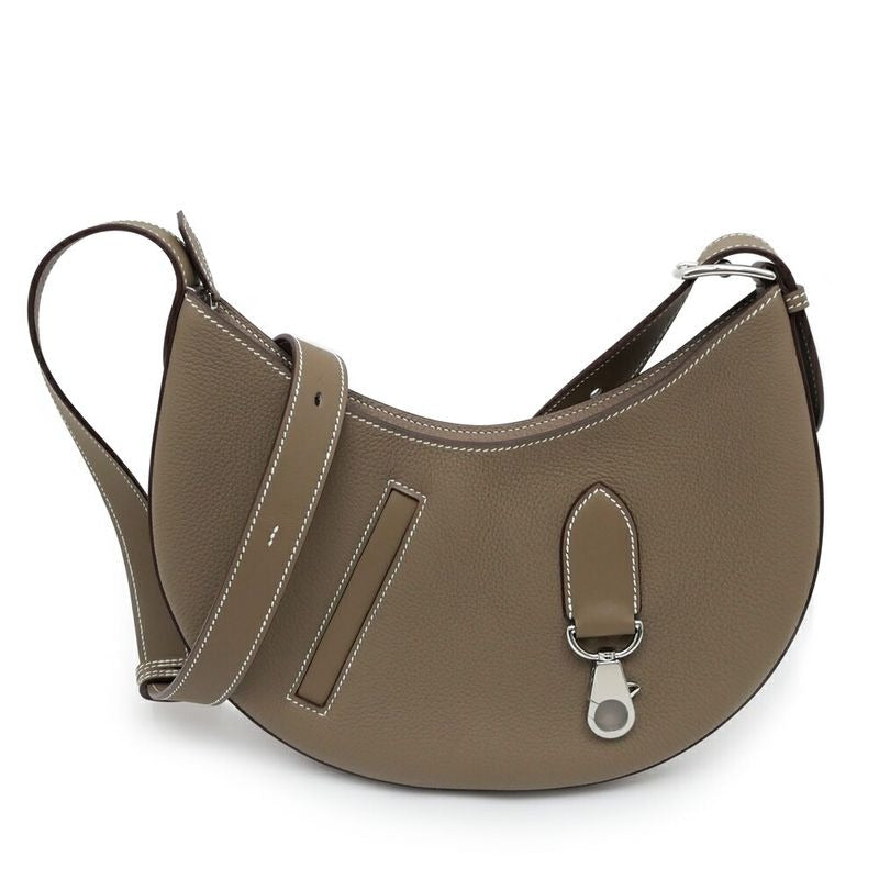 Hermes Petit Arson Etoupe Silver Hardware Togo Leather — view 2