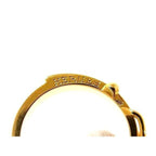 Hermes Ceinture Belt Motif Scarf Ring Closure Gold — view 3