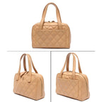Chanel Handbag Gold Lambskin Wild Stitch — view 2