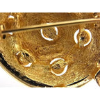 Christian Dior Tortoise Motif Pin Brooch Badge Accessories — view 4