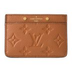 Louis Vuitton Card Case Holdere Surple Cognac — view 2