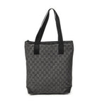 Gucci Vertical Black GG Denim Canvas Messenger Bag — view 5