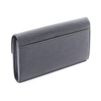 Louis Vuitton Bifold Wallet Portefeuille Sarah Noir Leather — view 2