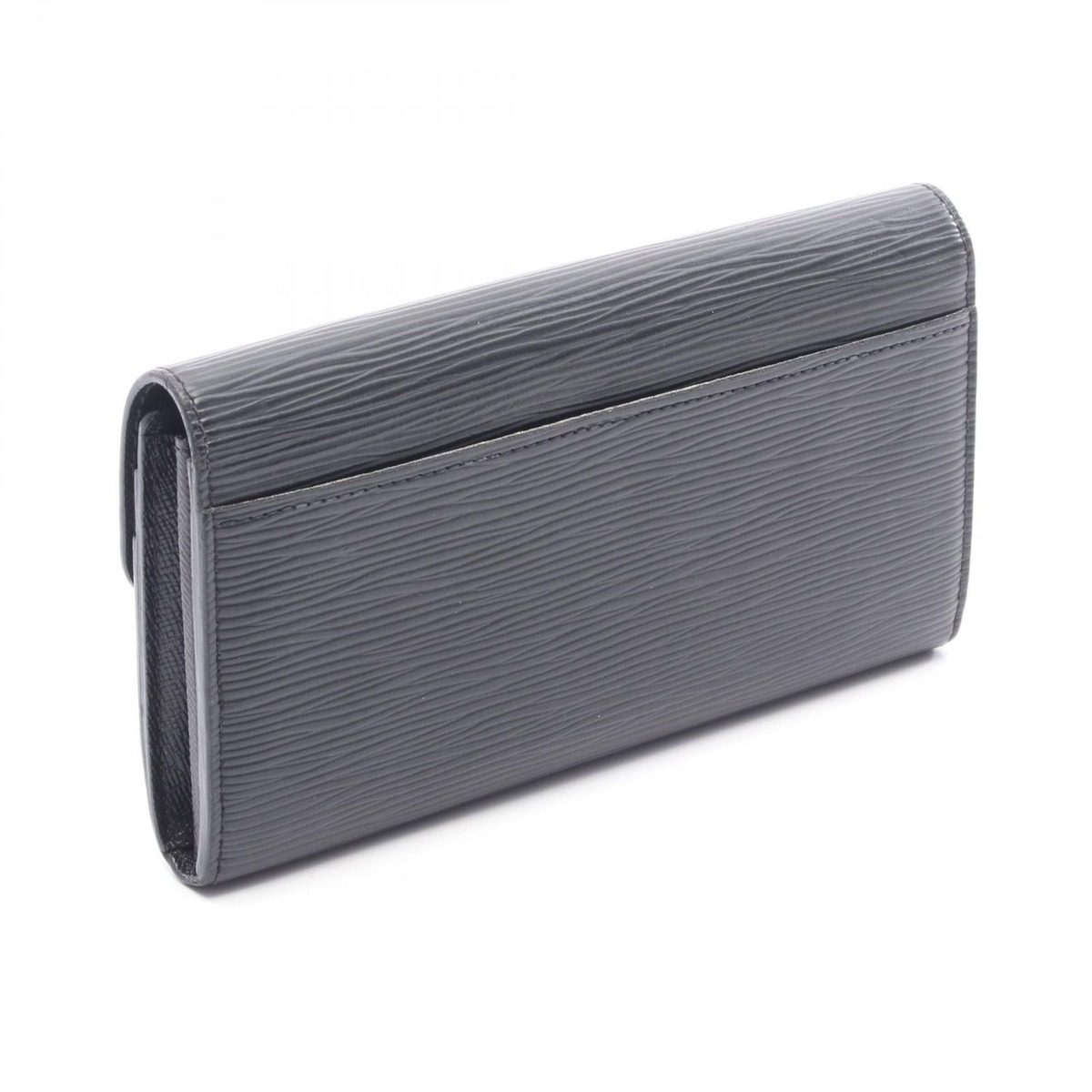 Louis Vuitton Bifold Wallet Portefeuille Sarah Noir Leather — view 2
