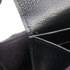 Louis Vuitton Bifold Wallet Portefeuille Sarah Noir Leather — view 7