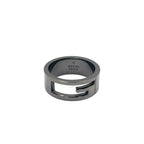 Gucci Cutout Black Ring