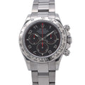 Rolex Cosmograph Daytona 18k White Gold M Number Watch Black Dial