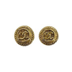 Chanel Vintage Large Coco Mark Earrings