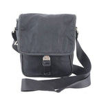 Prada Tessuto Nylon Triangle Logo Shoulder Bag Crossbody Messenger Black