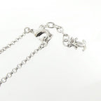 Chanel Necklace Silver — view 3