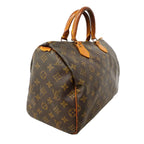 Louis Vuitton Handbag Monogram Speedy 30 Brown — view 2