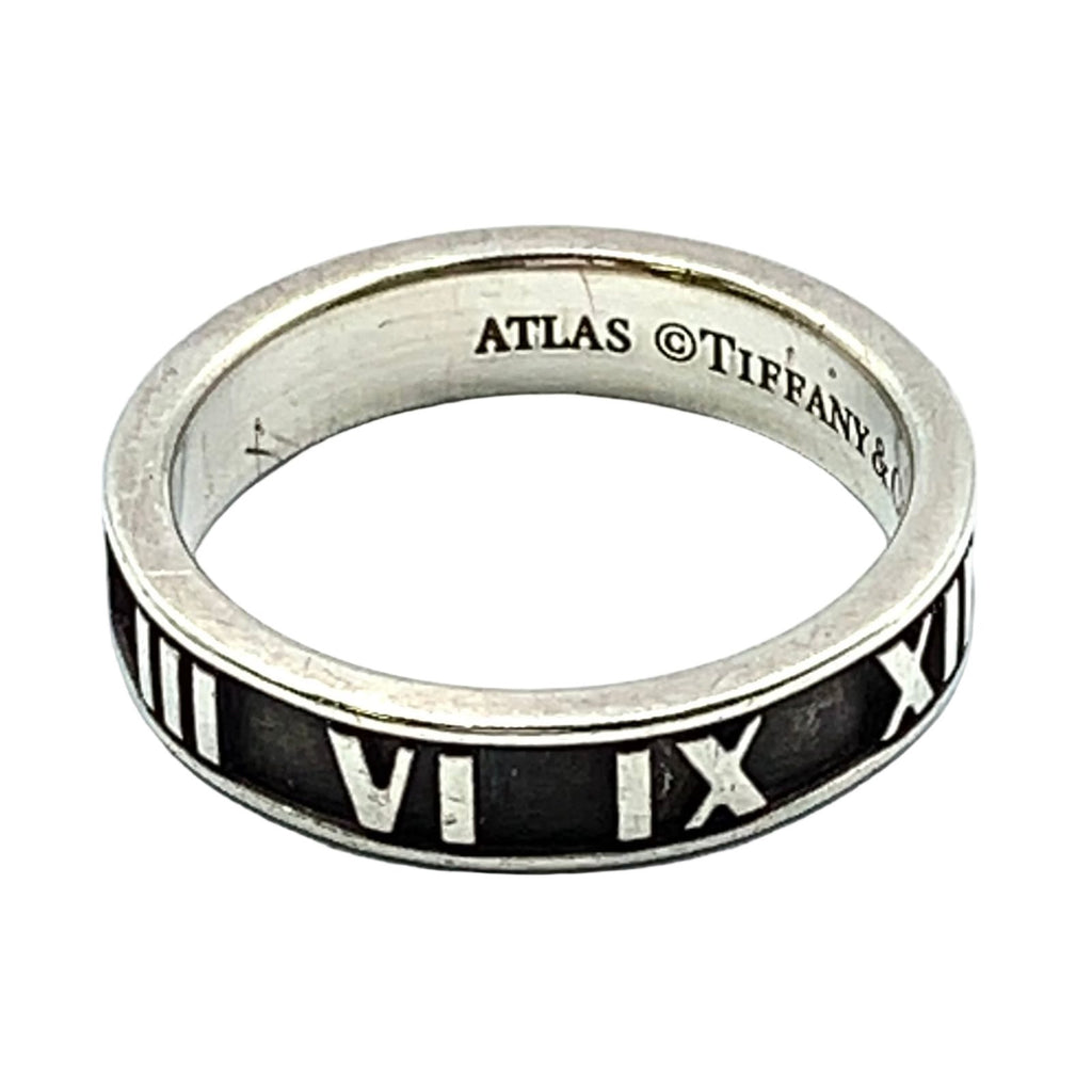 Tiffany & Co Atlas Silver Ring — view 2