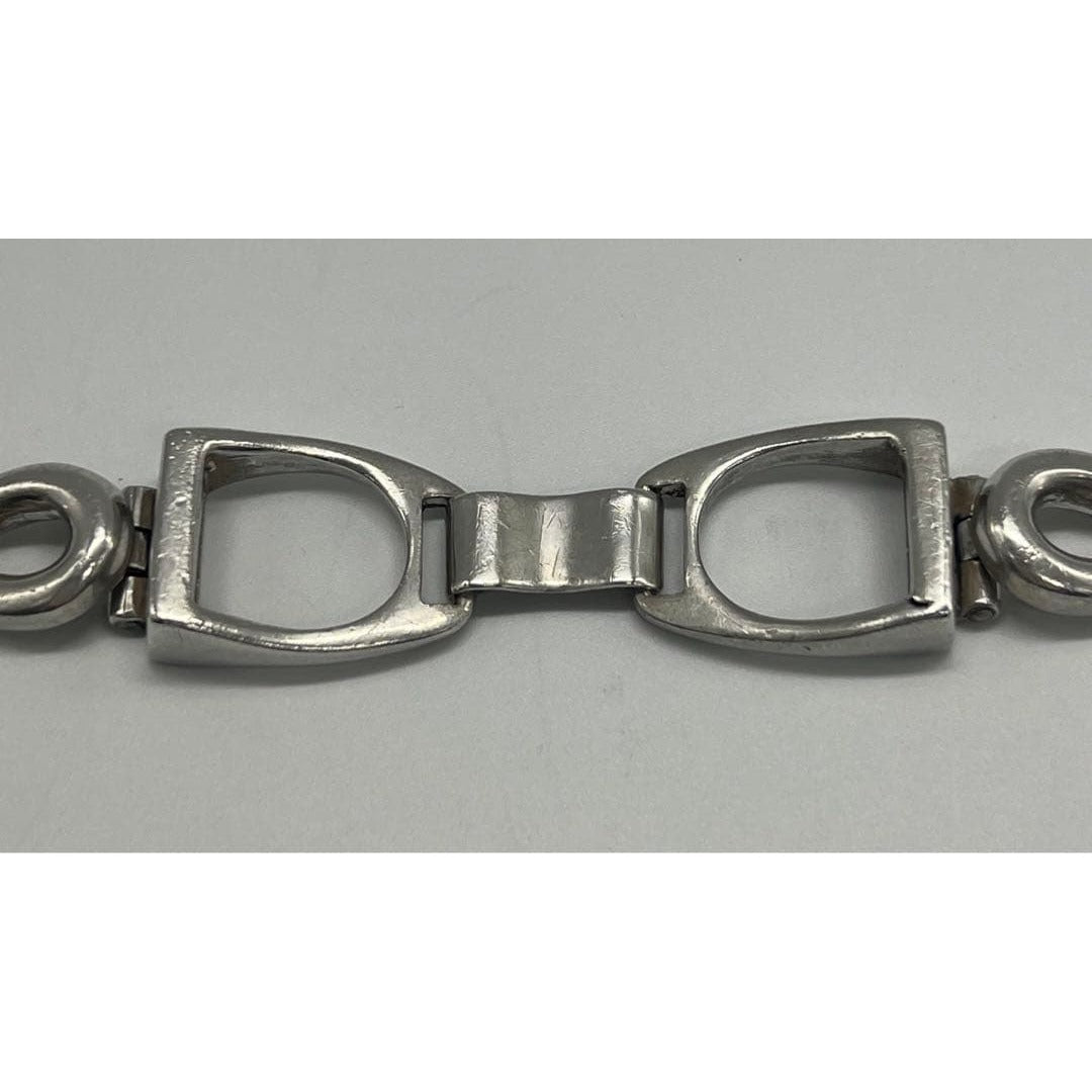 Gucci Horsebit Chain Bracelet SV 925 Vintage — view 4