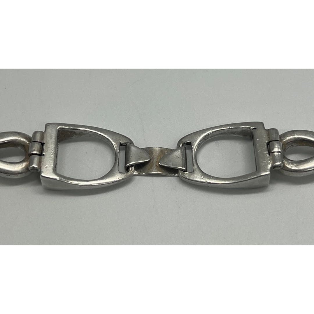 Gucci Horsebit Chain Bracelet SV 925 Vintage — view 5