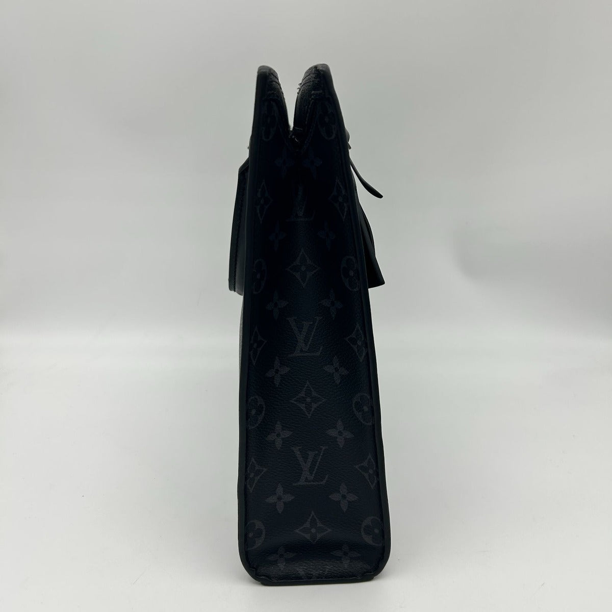 Louis Vuitton Monogram Eclipse Sac Plat Horizontal Zip Tote — view 4