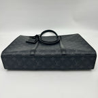Louis Vuitton Monogram Eclipse Sac Plat Horizontal Zip Tote — view 9