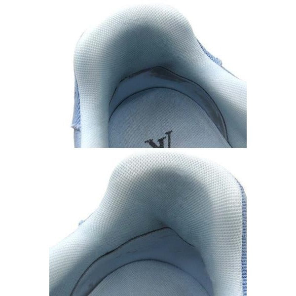 Louis Vuitton Trainer Line Monogram Denim Bleached Sneakers — view 4