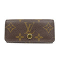 Louis Vuitton Multicles 4 Monogram IC Chip Brown Key Case 0517