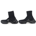 Louis Vuitton LV Arc Light Line Logo Socks Sneakers Black 42 — view 2