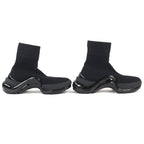 Louis Vuitton LV Arc Light Line Logo Socks Sneakers Black 42 — view 3