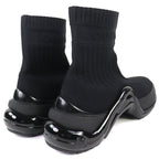 Louis Vuitton LV Arc Light Line Logo Socks Sneakers Black 42 — view 5