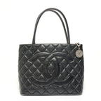 Chanel Tote Number 7 Medallion Caviar Leather