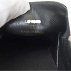 Celine Slip-on Size 43 Palm Tree Pattern Beige Black Shoes — view 9