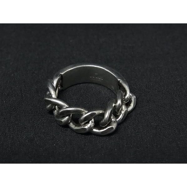 Gucci Chain Ring Silver Mint Green — view 2