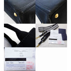 Prada Canapa Shoulder Bag Black 7 — view 5