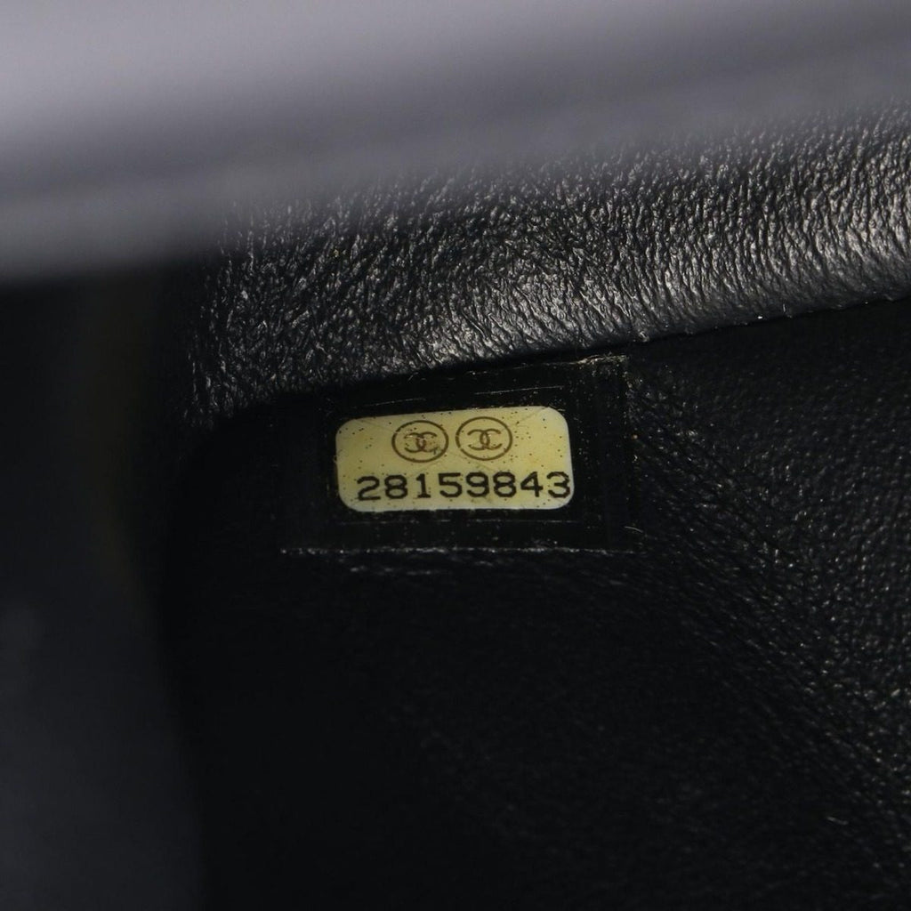 Chanel Shoulder Bag 2.55 Mademoiselle Chain Croco Embossed Black Multi Leather — view 5