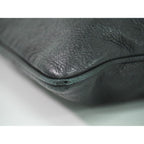 Gucci Guccissima Leather Shoulder Bag Pochette Black — view 7
