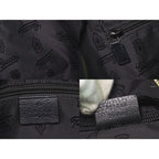 Gucci Guccissima Leather Shoulder Bag Pochette Black — view 9