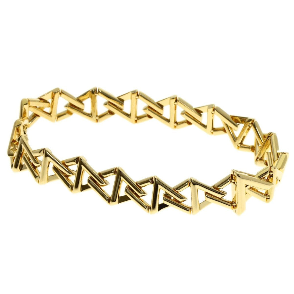 Louis Vuitton Braless LV Vault Curve PM 15 Bracelet 18k Yellow Gold