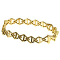 Louis Vuitton Braless LV Vault Curve PM 15 Bracelet 18k Yellow Gold