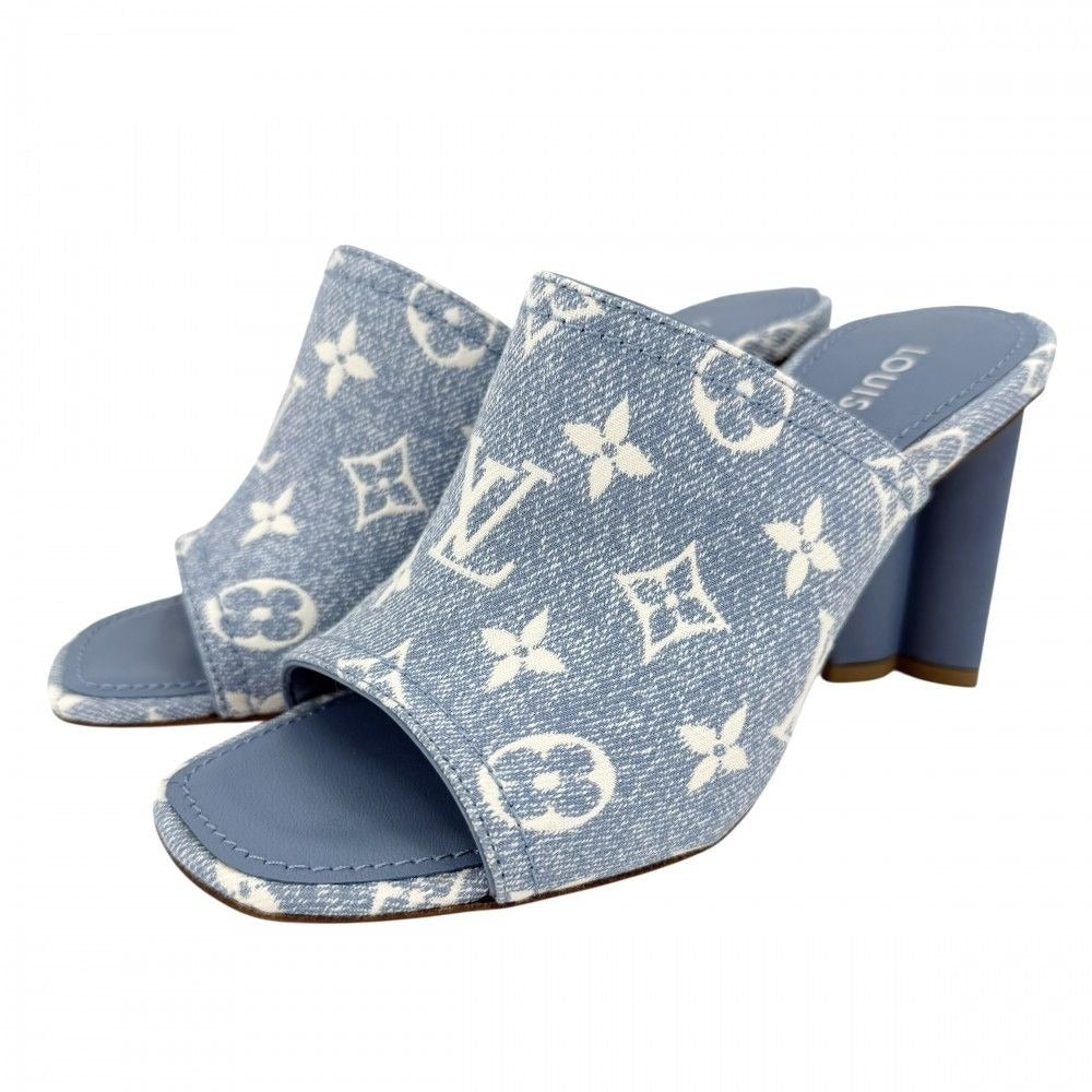 Louis Vuitton Sandals Monogram Denim