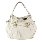 Gucci Horsebit Leather Tote Shoulder Hand Gold