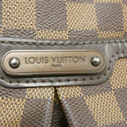 Louis Vuitton Damier Blue Bloomsbury PM Shoulder Bag Ebene — view 4