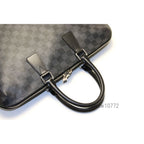 Louis Vuitton Damier Graphite Pdj Porte Documents Leather Business Briefcase — view 6