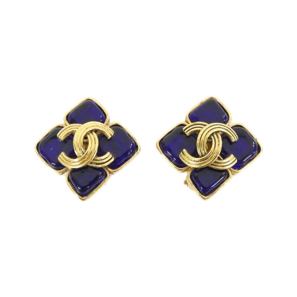 Chanel Vintage Earrings Gold