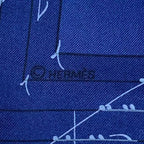 Hermes Scarf Silk Carre 90 Music of the Spheres la Musique Des Navy — view 6