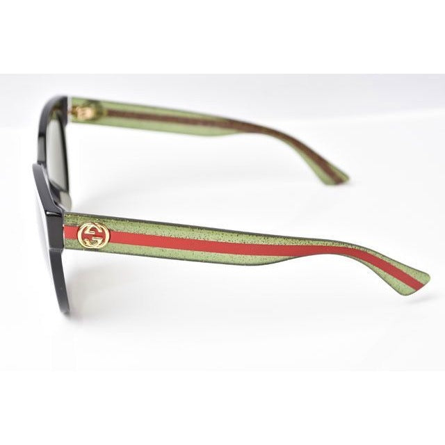 Gucci Sunglasses Eyewear Sherry Line GG0035 SA 002 5620 145 Green Red — view 3