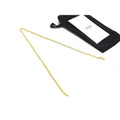 Celine Long Necklace Gold