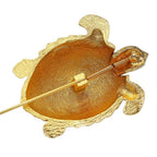 Chanel Turtle Motif Coco Mark Brooch — view 3