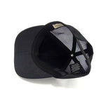 Gucci GG Pattern Nylon Baseball Cap Hat S 57 Black — view 3
