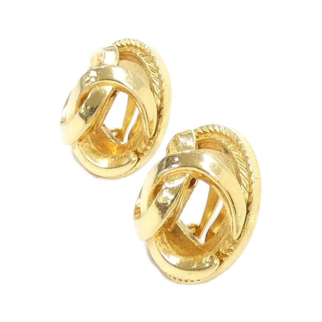 Chanel Vintage Earrings Gold — view 2