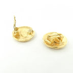 Chanel Vintage Earrings Gold — view 3