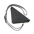 Prada Pouch Triangle Saffiano Leather Black