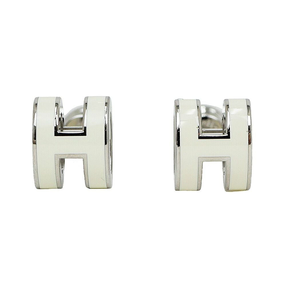 Hermes Earrings Pop Mini Joan Frepere Silver
